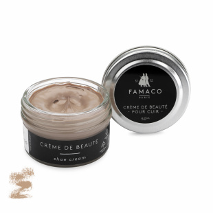 Крем для обуви Famaco Creme De Beaute, 50 мл фото 47518