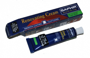 Жидкая кожа Saphir Creme Renovatrice 25 мл. Черная фото 44692