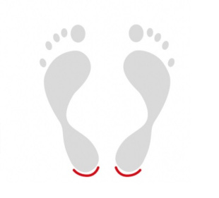 Наклейки на П'ятку MAVI STEP Anti-Slip Black: Комфорт при Ходьбі та Захист від Натирання фото 56803