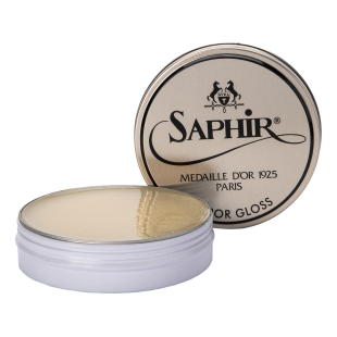 Паста SAPHIR MD'OR для блеска MIRROR GLOSS 75 мл., Бесцветная фото 40609
