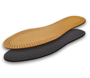 Антибактериальные кожаные стельки MAVI STEP Leather Carbon, 35-46 р. фото 45058