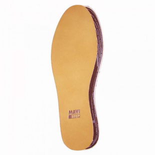 Антибактериальные кожаные стельки MAVI STEP Leather Carbon, 35-46 р. фото 45057