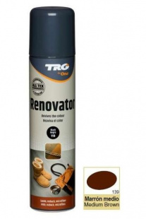 Восстанавливающий средне-коричневый спрей для замши Trg Nubuck Suede Renovator, 250 мл фото 49130