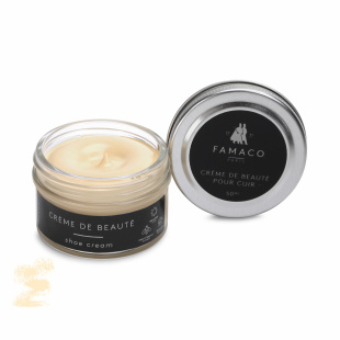 Крем для обуви черный Famaco Creme De Beaute, 50 мл фото 54123