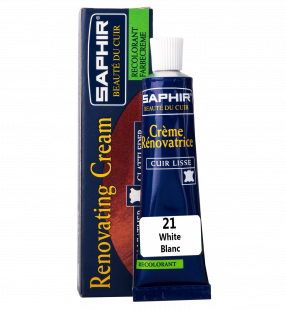 Жидкая кожа Saphir Creme Renovatrice 25 мл., Белая фото 44857