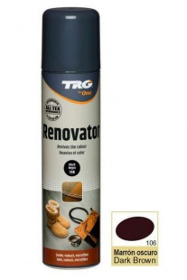 Восстанавливающий темно-коричневый спрей для замши Trg Nubuck Suede Renovator, 250 мл фото 49113