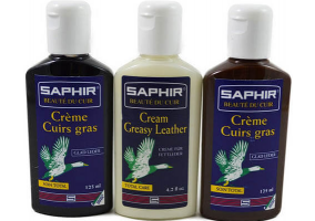 Питательный бальзам для обуви и кожи Saphir Creme Cuirs Gras